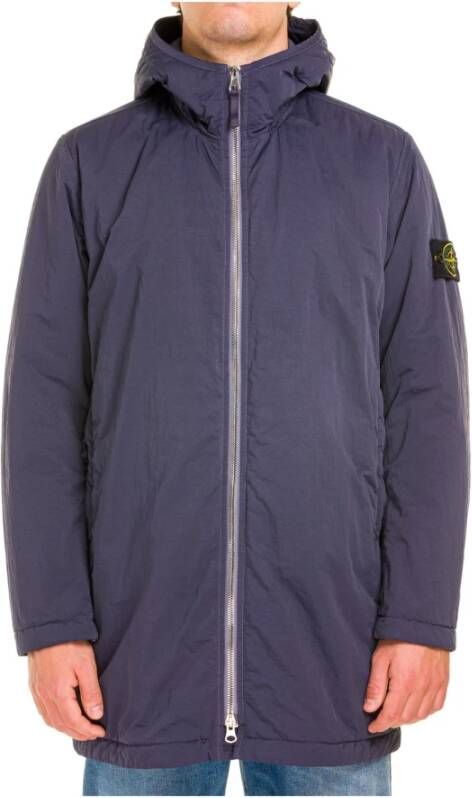 Stone Island Winddichte V0026 jas Blauw Heren