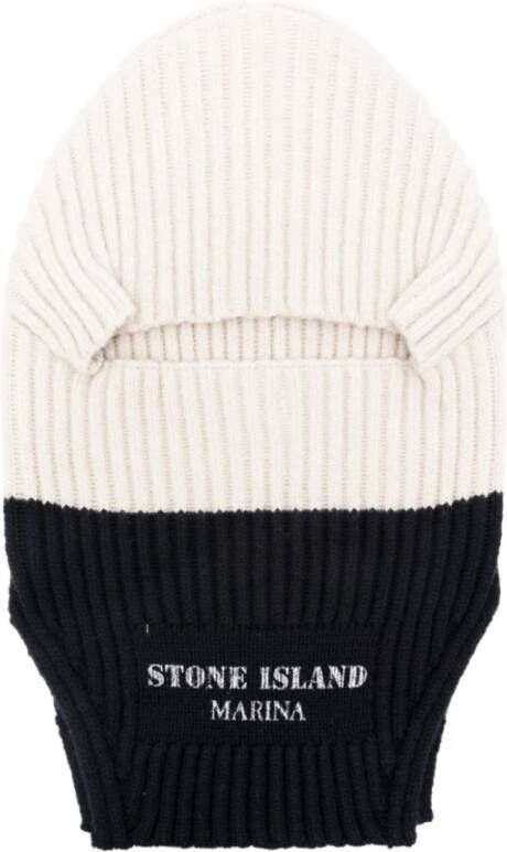 Stone Island Witte hoeden voor heren White Heren