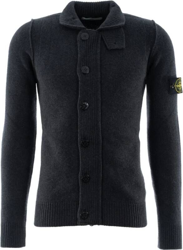 Stone Island Zip-throughs Blauw Heren
