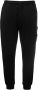 Stone Island Zwarte cargobroek met geribbelde boorden Black Heren - Thumbnail 6