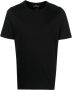 Stone Island Zwarte katoenen T-shirt met bedrukt achterpaneel Zwart Heren - Thumbnail 1