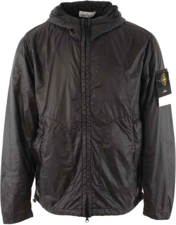 Stone Island Zwarte Primaloft Jas voor Heren Zwart Heren