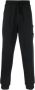 Stone Island Zwarte cargobroek met geribbelde boorden Black Heren - Thumbnail 3