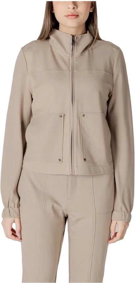 Street One Beige Blazer met rits en zakken Beige Dames - Foto 3