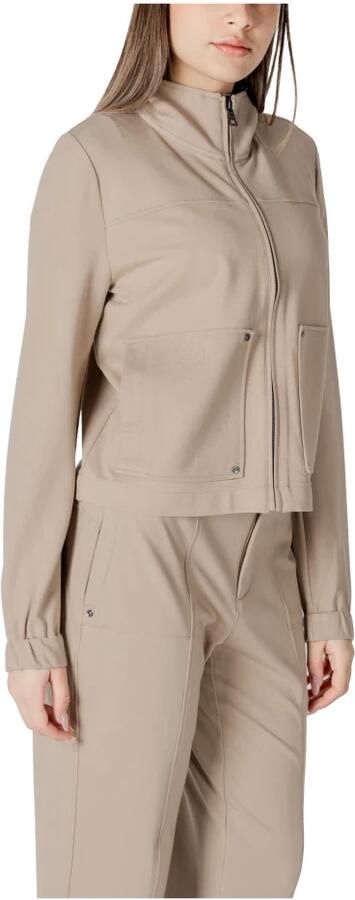 Street One Beige Blazer met rits en zakken Beige Dames - Foto 2