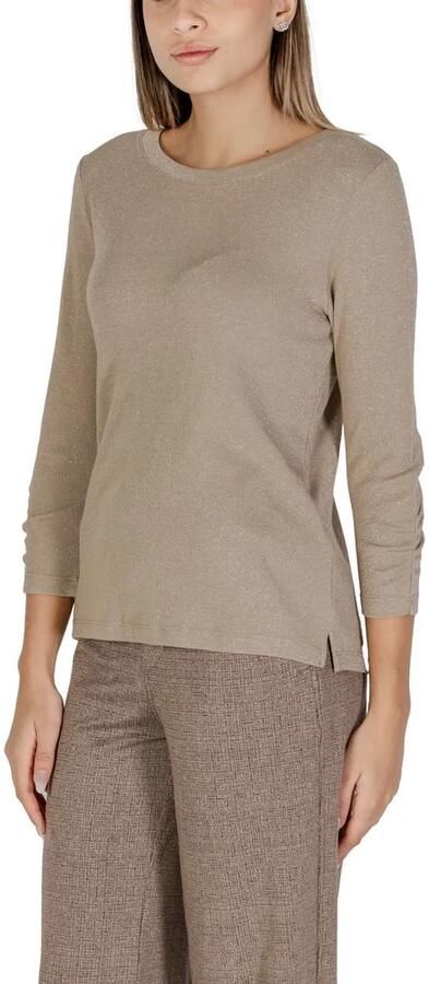 Street One Beige Dames T-shirt Herfst Winter Collectie Beige Dames - Foto 3