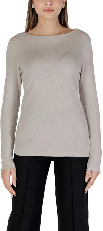 STREET ONE Shirt met lange mouwen met gemetalliseerde vezels - Foto 4