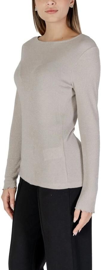 STREET ONE Shirt met lange mouwen met gemetalliseerde vezels - Foto 3