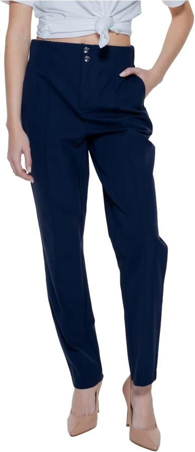 Street One Cigaretbroek Lente Zomer Collectie Blue Dames