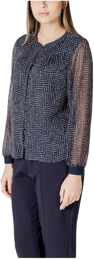 Street One Blouse Printed chiffon blouse w placket detail 345452 - Foto 2