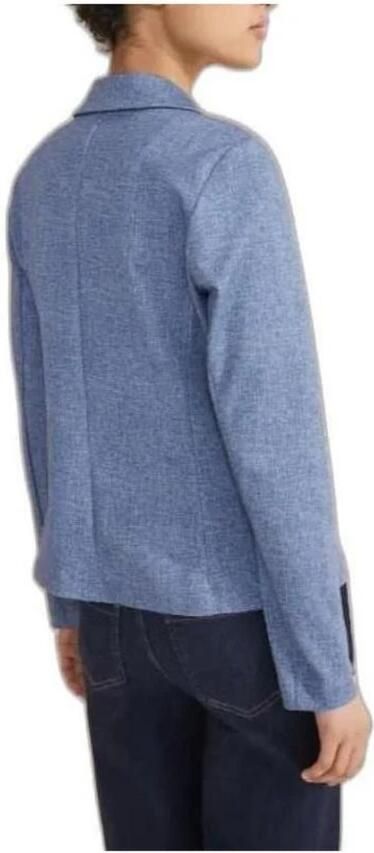 Street One Blauwe Polyester Blend Blazer Jas Blue Dames - Foto 4