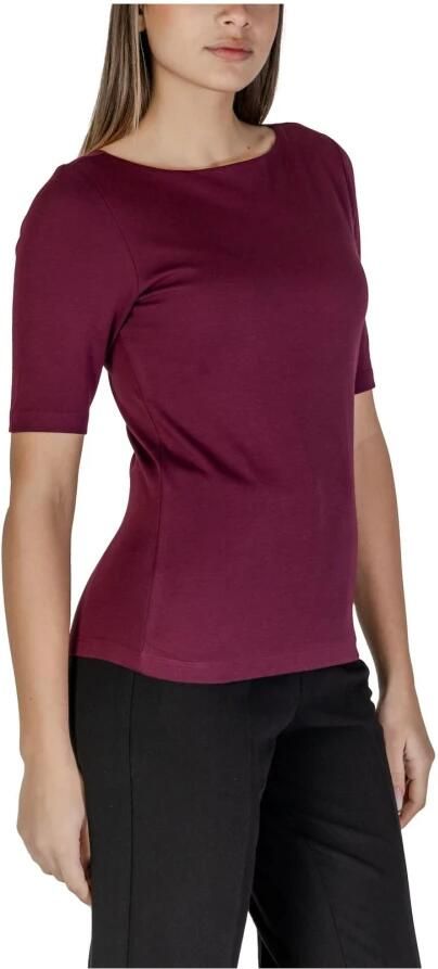 Street One Bordeaux Korte Mouw T-shirt Red Dames