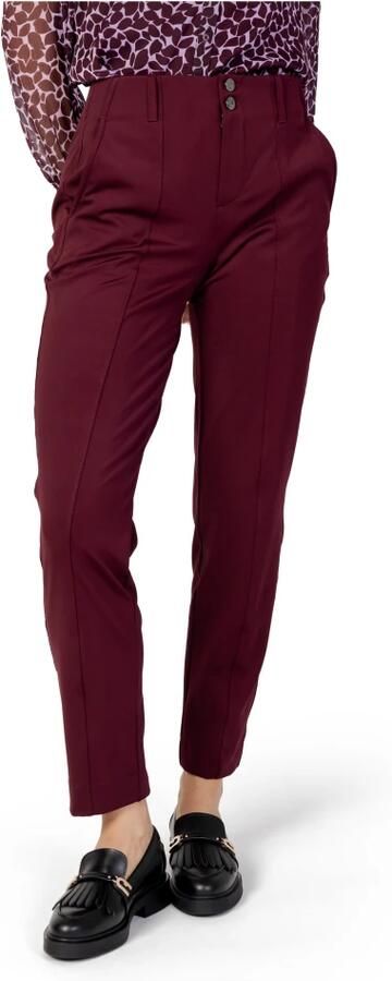 Street One Polyester Spandex Cigarette Pants Collection Red Dames - Foto 5