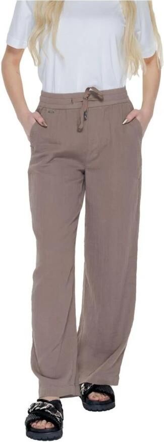 Street One Bruine Katoenen Palazzo Broek Brown Dames - Foto 4