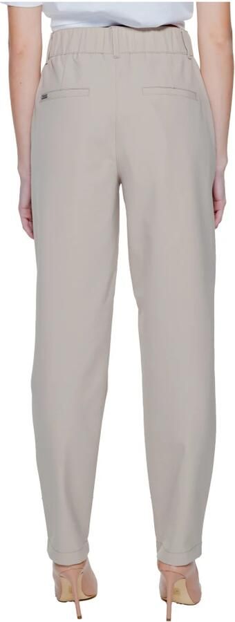 Street One Cigarette Broek van Polyamide-Elastaan Beige Dames - Foto 4