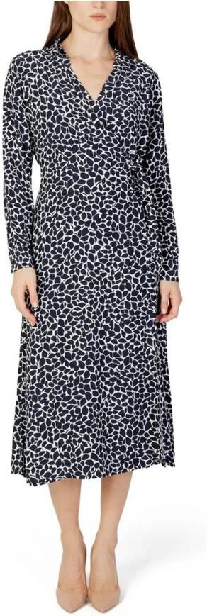 Street One Lange jurk voor dames Herfst Winter collectie Blue Dames - Foto 5