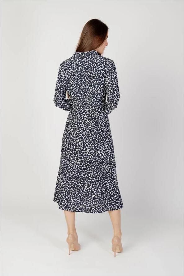 Street One Lange jurk voor dames Herfst Winter collectie Blue Dames