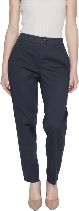 Street One Grijze Katoenen Ritsbroek Lente Zomer Gray Dames - Foto 3