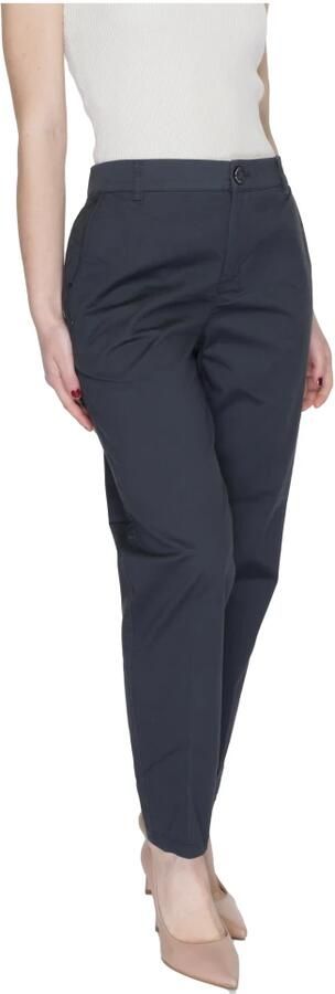 Street One Grijze Katoenen Ritsbroek Lente Zomer Gray Dames - Foto 2