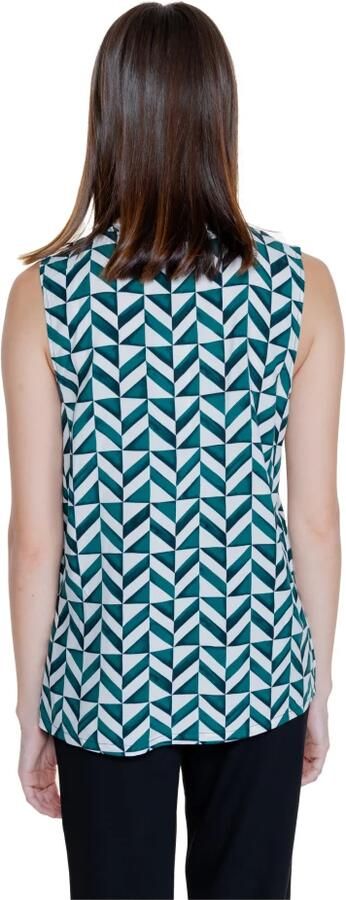 Street One Groene Geometrische Tanktop Dames Lente Zomer Green Dames - Foto 2