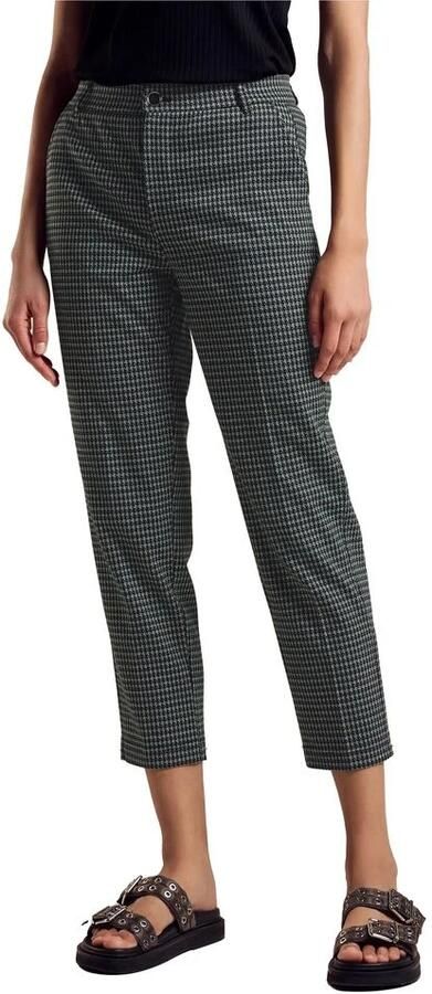 Street One Groene Polyester Damesbroek Herfst Winter Green Dames