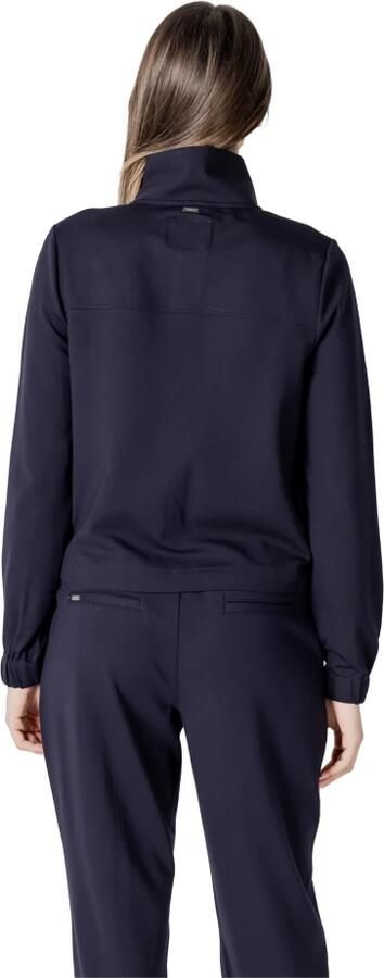 Street One Hoodless dames sweatshirt met ritssluiting Blue Dames - Foto 2