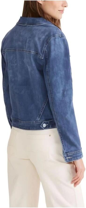 Street One Blauwe Knoopjas Lange Mouwen Blue Dames - Foto 3