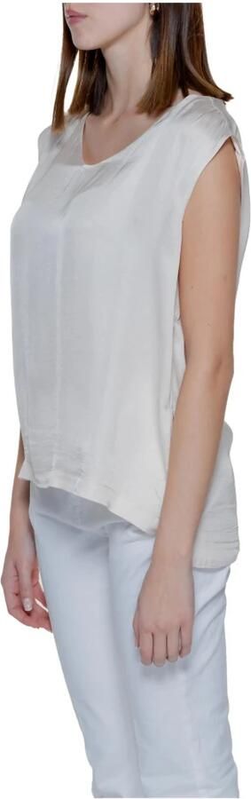 Street One Korte Mouw Damesblouse Collectie Beige Dames - Foto 5