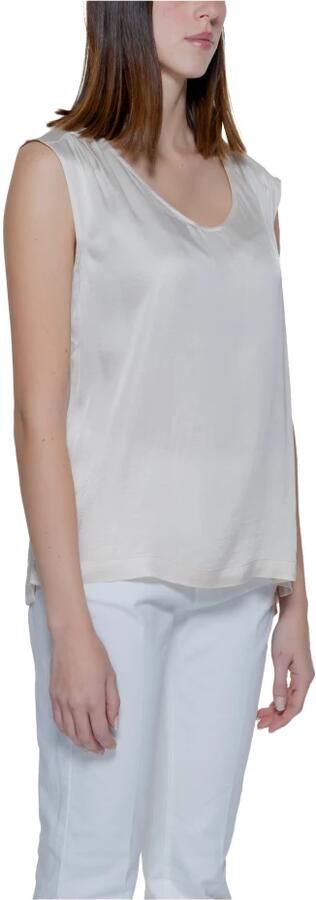 Street One Korte Mouw Damesblouse Collectie Beige Dames - Foto 4