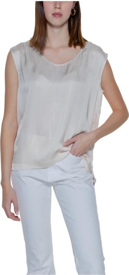 Street One Korte Mouw Damesblouse Collectie Beige Dames - Foto 2