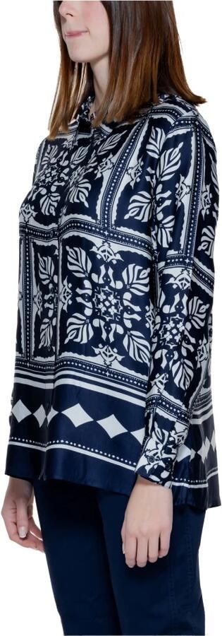 Street One Lange mouwen damesoverhemd viscose collectie Multicolor Dames - Foto 4