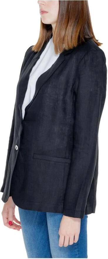 Street One Linnen Damesjas Lente Zomer Collectie Black Dames - Foto 3