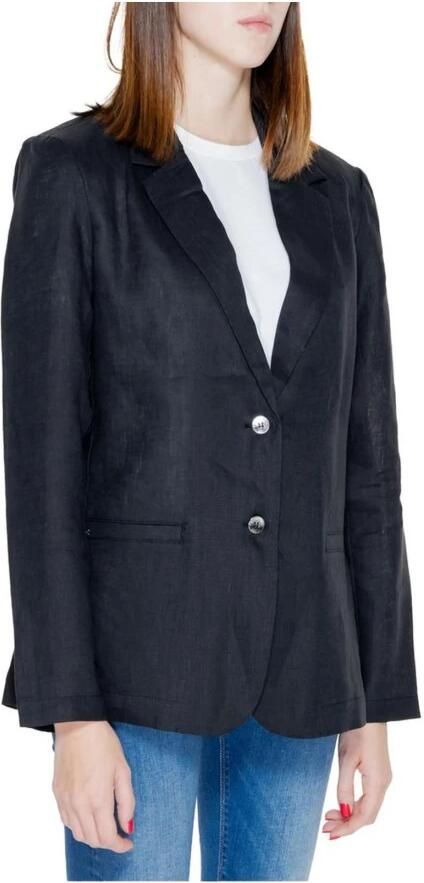 Street One Linnen Damesjas Lente Zomer Collectie Black Dames - Foto 2