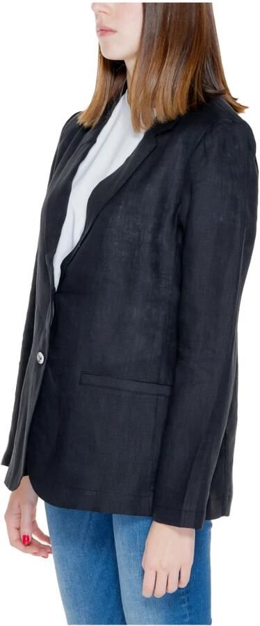 Street One Linnen Damesjas Lente Zomer Collectie Black Dames - Foto 3