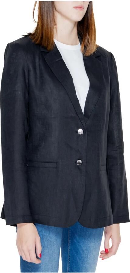 Street One Linnen Damesjas Lente Zomer Collectie Black Dames - Foto 2