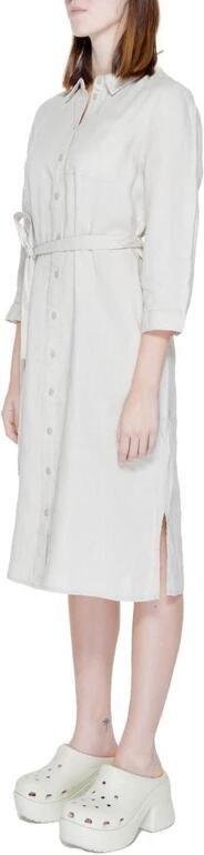 Street One Linnen Lange Jurk Lente Zomer Collectie Beige Dames - Foto 3