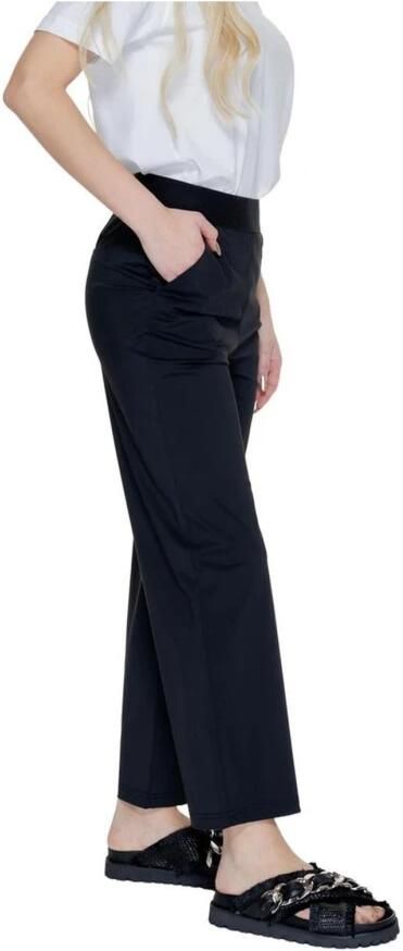 Street One Zwarte broek met achterzakken Black Dames