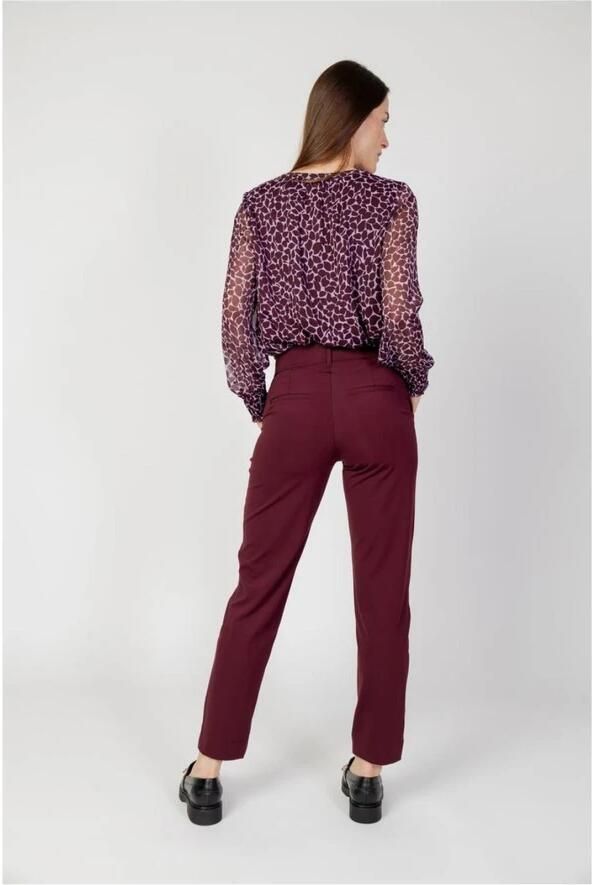 Street One Polyester Spandex Cigarette Pants Collection Red Dames - Foto 2