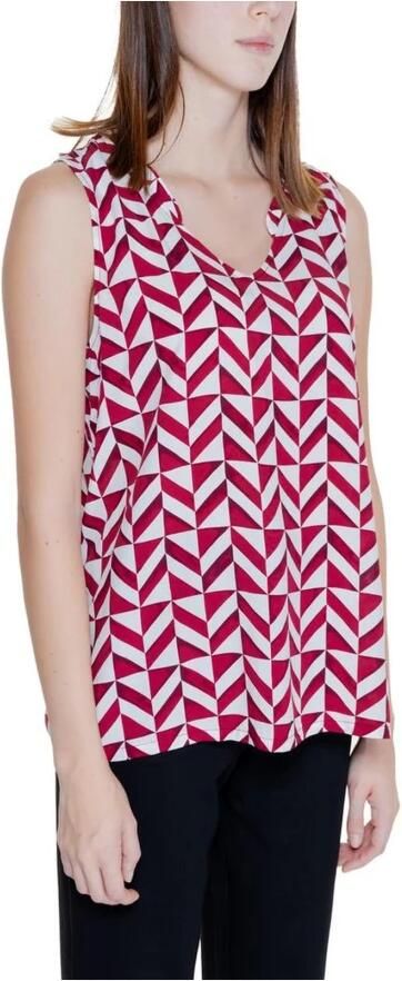 Street One Rode Viscose Tanktop Damescollectie Red Dames - Foto 2