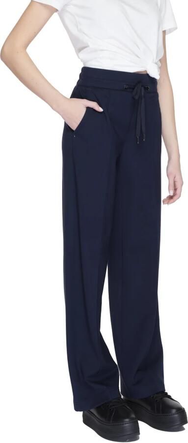 Street One Blauwe Vetersluiting Broek Dames Lente Zomer Blue Dames - Foto 2