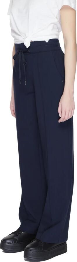 Street One Blauwe Vetersluiting Broek Dames Lente Zomer Blue Dames - Foto 4