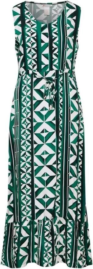 Street One Lange Jurk Lente Zomer Collectie Viscose Multicolor Dames - Foto 4