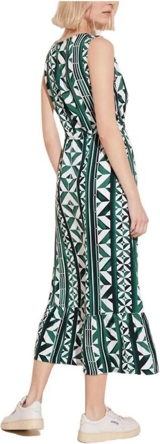 Street One Lange Jurk Lente Zomer Collectie Viscose Multicolor Dames - Foto 3