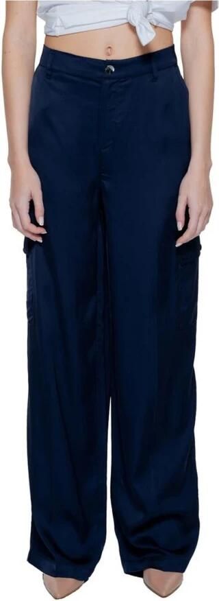 Street One Viscose Palazzo Broek voor Vrouwen Blue Dames - Foto 5