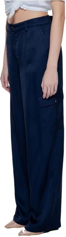 Street One Viscose Palazzo Broek voor Vrouwen Blue Dames - Foto 4