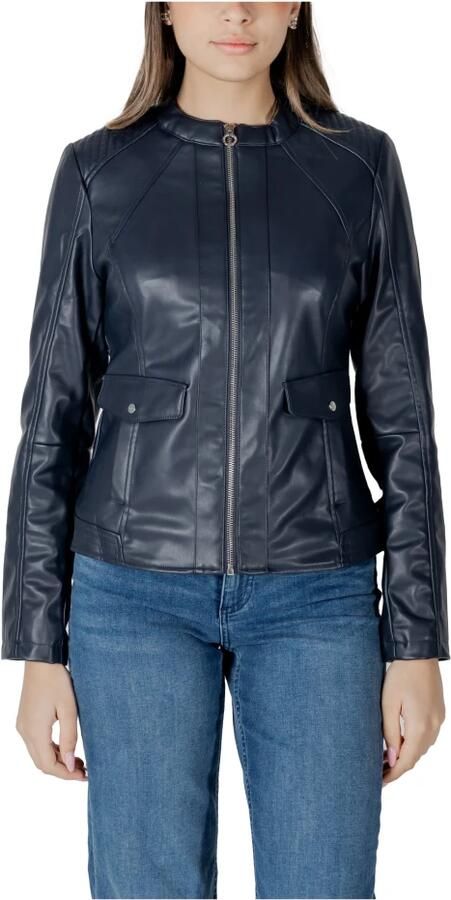 Street One Zwarte Zip-Up Jas Lente Zomer Vrouwen Black Dames - Foto 3