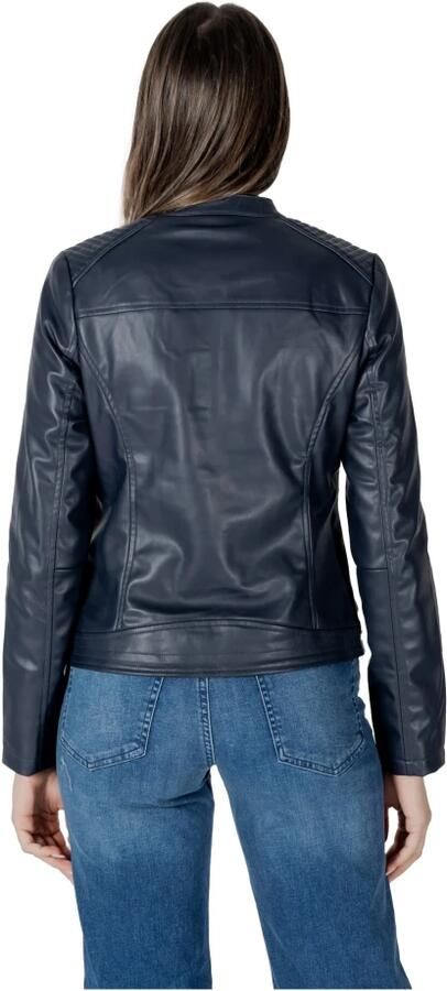 Street One Zwarte Zip-Up Jas Lente Zomer Vrouwen Black Dames