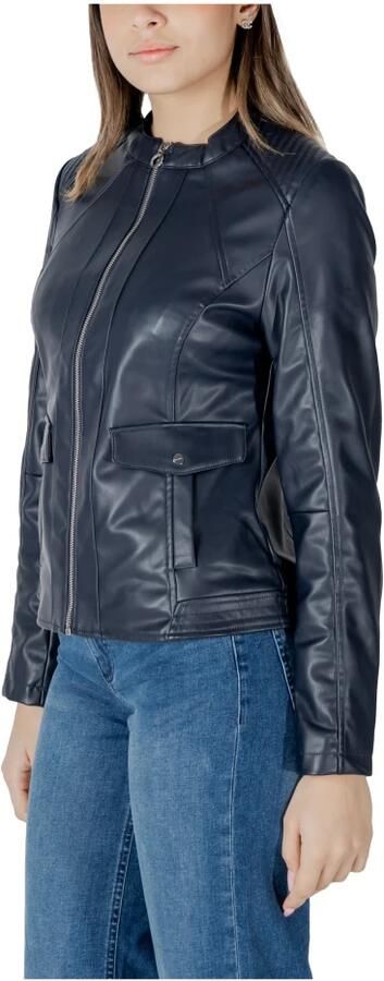 Street One Zwarte Zip-Up Jas Lente Zomer Vrouwen Black Dames - Foto 2