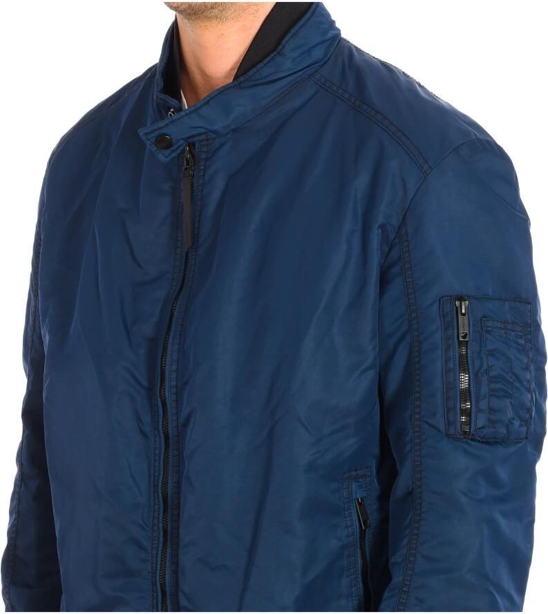 Strellson Casual Lange Mouw Jas Blue Heren