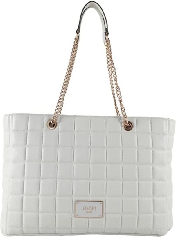 Strellson Leren Dames Shopper Tas Wit White Dames - Foto 3